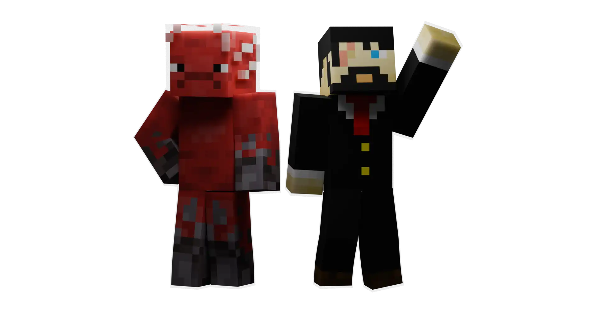 Kimani and Lucas' skins render
