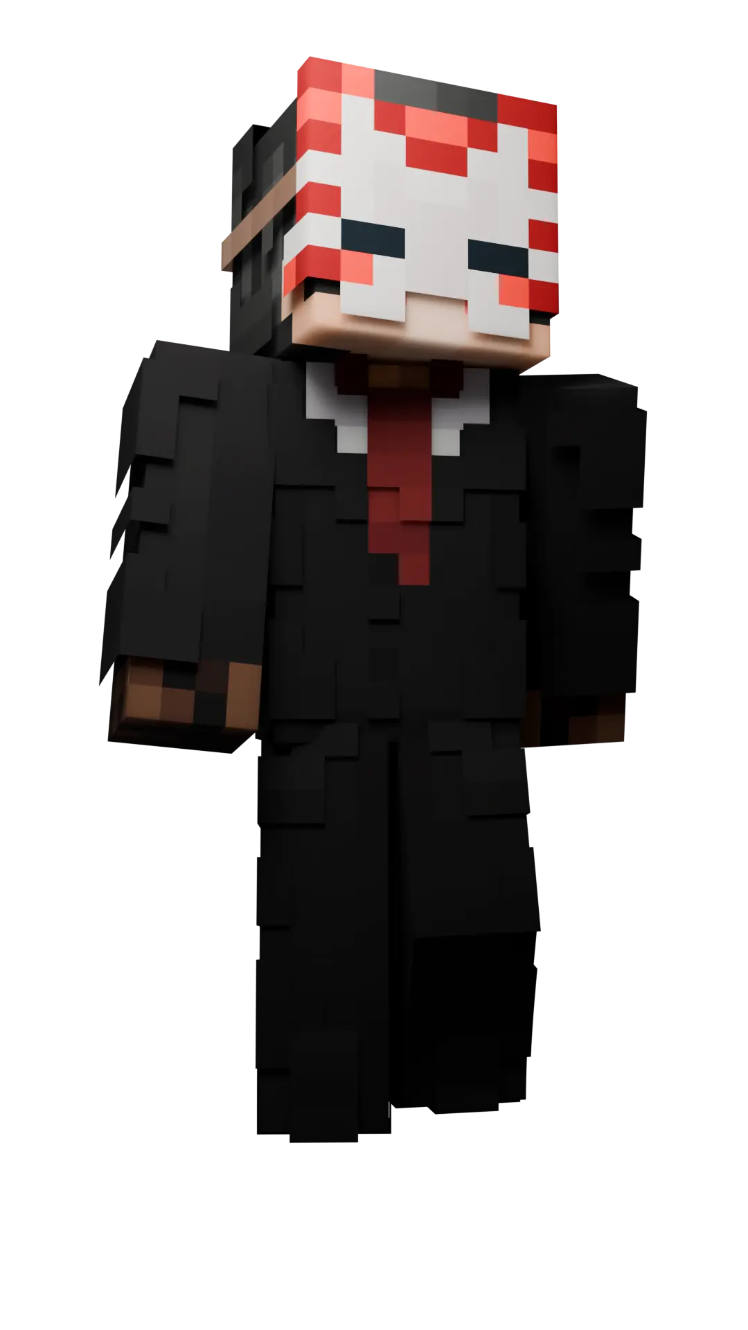 The render of Terroco Minecraft Skin